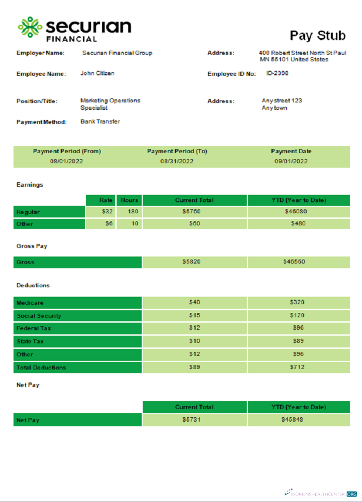 Download USA insurance company employee sheet Photoshop template